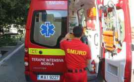 Служба SMURD доставила пациентку из Бельц в Кишинев