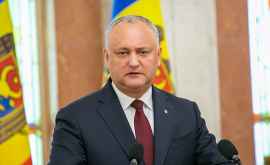 Igor Dodon spune că fără acceptul șefului statului nu poate fi numit un alt Guvern