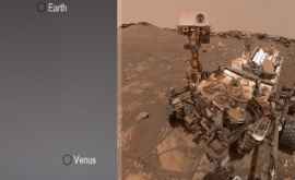 Марсоход сделал уникальное фото Венеры и Земли