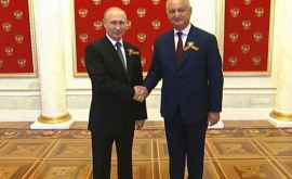 Putin sa întîlnit la Kremlin cu Dodon și liderii altor state