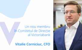 Vitalie Corniciuc un nou membru în Comitetul de Direcție al Victoriabank