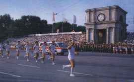 Focul olimpic în Moldova amintirile atleţilor moldoveni FOTO