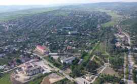 Orașul Nisporeni filmat de la înălțimea unui zbor de pasăre VIDEO
