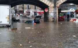 Imagini dramatice în Palermo după cea mai puternică ploaie din istoria oraşului VIDEO