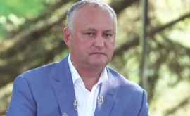 Dodon Fără susținere din exterior nicio revoluție în Moldova nu poate avea loc