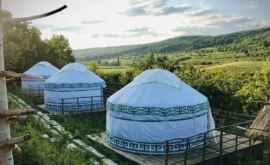 În Moldova sa deschis un sat de iurte FOTO