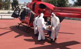 Страшная авария в Рышканском районе вертолет SMURD доставил в Кишинев 22летнего парня