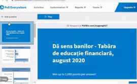 Tabăra de educație financiară la prima ediție în Republica Moldova