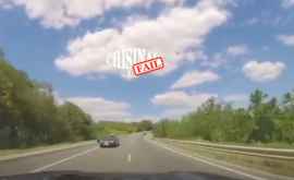 Un automobilist circulă pe drumurile naționale după cum dorește el VIDEO