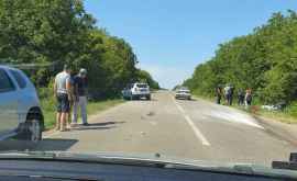 Accident grav pe traseul Orhei Călărași FOTO