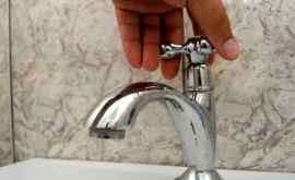 Locuitorii unor străzi din capitală vor rămîne fără apă la robinet