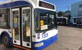 A fost făcut public orarul de circulație a troleibuzelor pentru transportarea copiilor