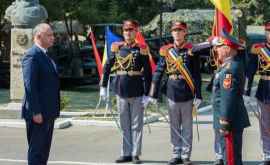 Șeful statului ia felicitat pe militari cu Ziua Armatei Naționale