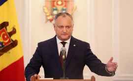 Dodon nu vrea să fie suspendat din funcție pe perioada campaniei electorale