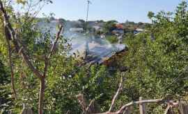 Огненный день под Кишиневом вспыхнул очередной пожар ФОТО