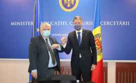 Ministrul educației sa întîlnit cu Ambasadorul leton