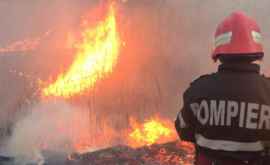 Doi copii salvați dintrun incendiu la Căușeni