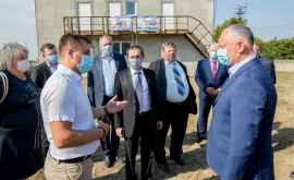 Додон поздравил жителеи Фалешт с обновлением магистрального водопровода