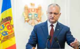 Reacția lui Dodon după ce a fost înregistrat în cursa electorală