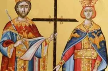 Astăzi creștinii ortodocși sărbătoresc Ziua Sfinților Împărați Constantin și Elena