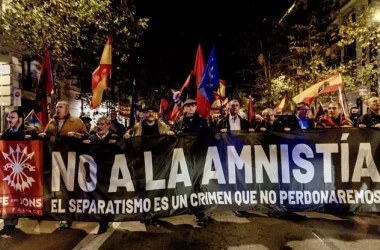 Proteste la Madrid față de un proiect de amnistie