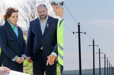 Новая воздушная линия электропередачи соединит энергосистемы Молдовы и Румынии