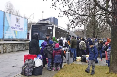 Refugiații ucraineni continuă să vină în țara noastră
