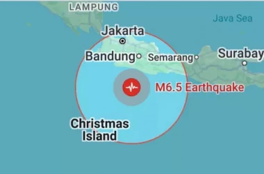 Землетрясение потрясло индонезийский остров Ява 
