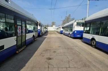 Transportul public municipal va activa în regim special de Paștele Blajinilor