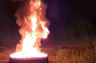 Arderea anvelopelor: Cum au acționat inspectorii de mediu