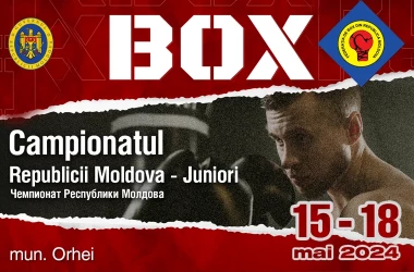 La Orhei va avea loc Campionatul Republicii Moldova la box pentru juniori