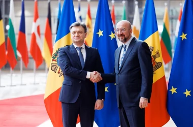 Charles Michel: „UE este deschisă să sprijine în continuare Republica Moldova”