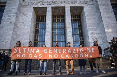 Protest în Italia: Ce au făcut activiștii de mediu