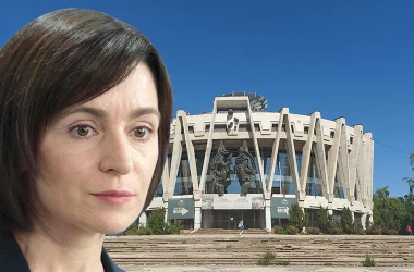 Maia Sandu: „Așteptăm cu nerăbdare ziua în care clădirea Circului din Chișinău va străluci din nou”