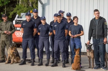Echipa canină a Poliției de Frontieră, pe podium în Letonia
