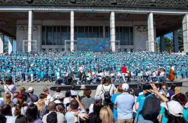 „Marele Cor al Copiilor” a adunat 1500 de voci într-un concert excepțional