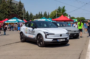 Volvo EX30 automobilul competiției la Legal Half-Marathon Chișinău 2024!