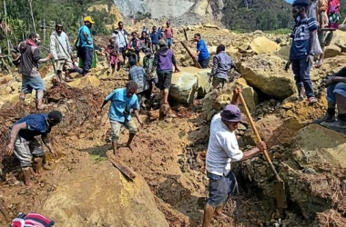 Un nou risc de alunecări în Papua Noua Guinee