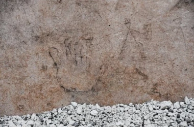 Ce desene au fost descoperite în ruinele orașului Pompei
