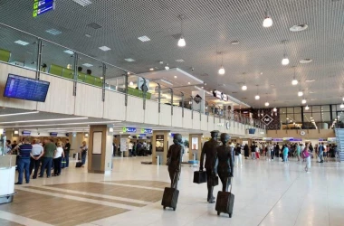 Прогноз властей относительно потока пассажиров, проходящих через Международный аэропорт Кишинева