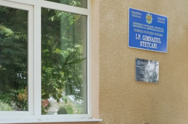 Gimnaziul dintr-un sat din raionul Criuleni, modernizat