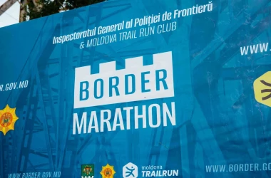A doua ediție a BORDER MARATHON a reunit sute de alergători la frontiera Republicii Moldova