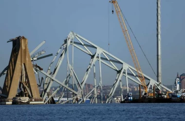 Resturile de metal au fost îndepărate: Canalul de transport maritim din Baltimore, redeschis