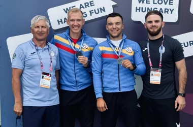 Canotorii moldoveni au completat podiumul de premiere la Campionatele Europene