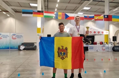 Максим Карайон успешно выступил на Кубке мира по роллер-спорту