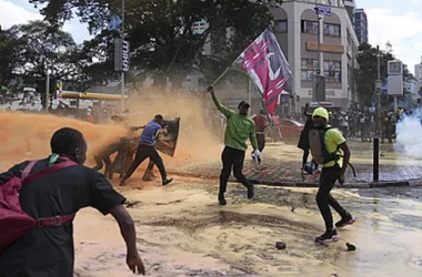 Жертвы протестов в Кении