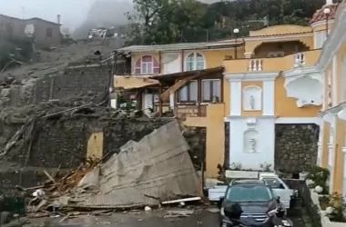În nordul Italiei, au avut loc alunecări de teren masive