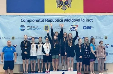 În Moldova a avut loc Campionatul deschis de vară la înot 