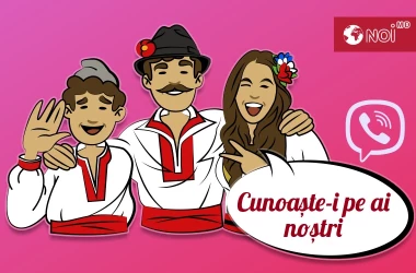 Noul stickerpack ”Cunoaște-i pe ai noștri” accesibil pentru descărcare în Viber