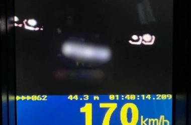 Record de viteză în Chișinău: Șofer prins cu 170 km/h 